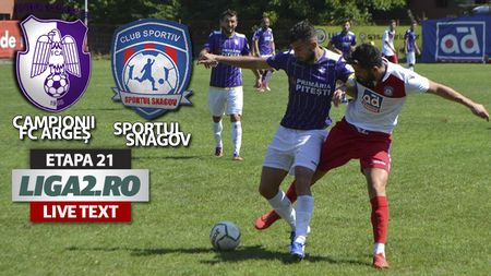 Argeșul urcă pentru o noapte pe podium! Piteștenii s-au impus fără probleme cu Sportul Snagov. Buhăescu a reușit o ”dublă”