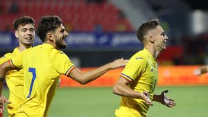 România U21, victorie senzațională cu Muntenegru U21! Elevii lui Pancu au dat 6 goluri, iar Louis Munteanu a reuşit un hattrick memorabil