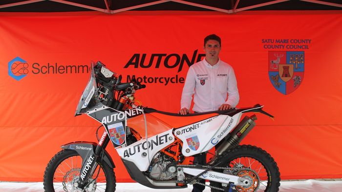 Emanuel Gyenes, locul 17 în etapa a zecea a raliului Dakar 2016, la clasa moto
