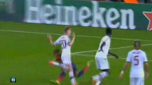 Neymar a "lovit" din nou! VIDEO Barcelona a deschis scourul cu Milan după o fază cel puțin suspectă! A fost penalty?