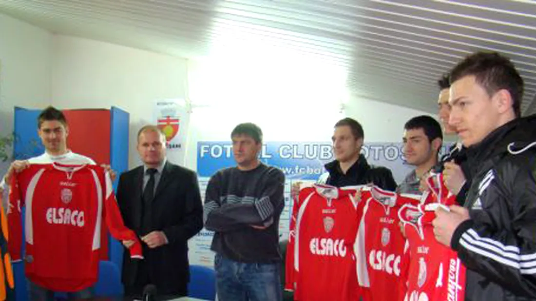 FC Botoșani** și-a prezentat noile achiziții