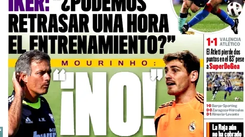 Prima confruntare antrenor-jucători la Real!** Cum i-a închis Mourinho gura lui Casillas