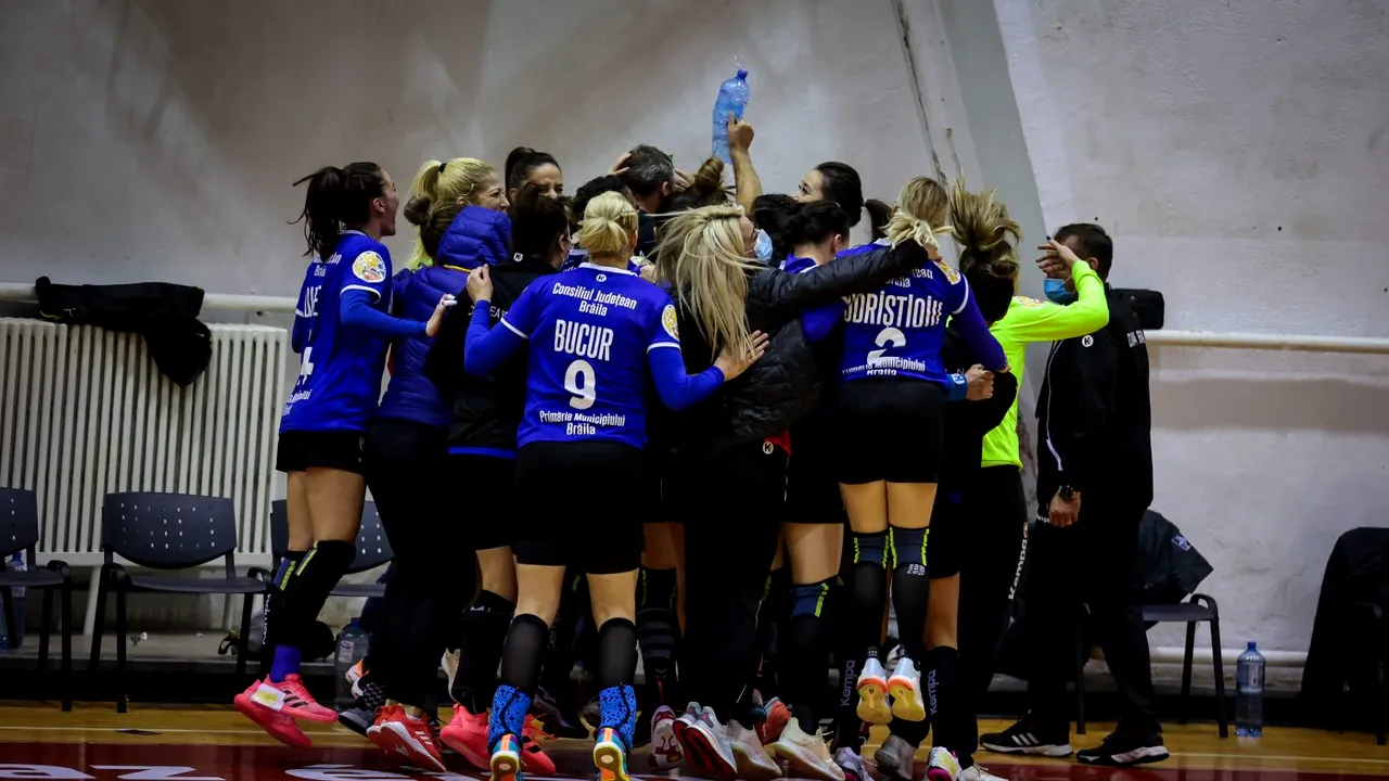 Dunărea Brăila, victorie imensă în European Handball League, scor 26-24 cu Viborg
