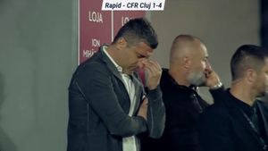 De la episodul cu mascații nu a mai fost Daniel Niculae așa de groggy! Președintele Rapidului, devastat de meciul groaznic cu CFR Cluj, 1-4!