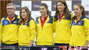 Fed Cup | România - Elveția, 2-0 după prima zi. Halep a adus prima victorie, în decisiv. Pariu confirmat: Begu a rezistat în primul set, apoi a dominat-o pe Bacsinszky | 2 declarații îngrijorătoare de la Simona: "Am făcut contractură. Nu mă așteptam ca zgura să fie atât de..."