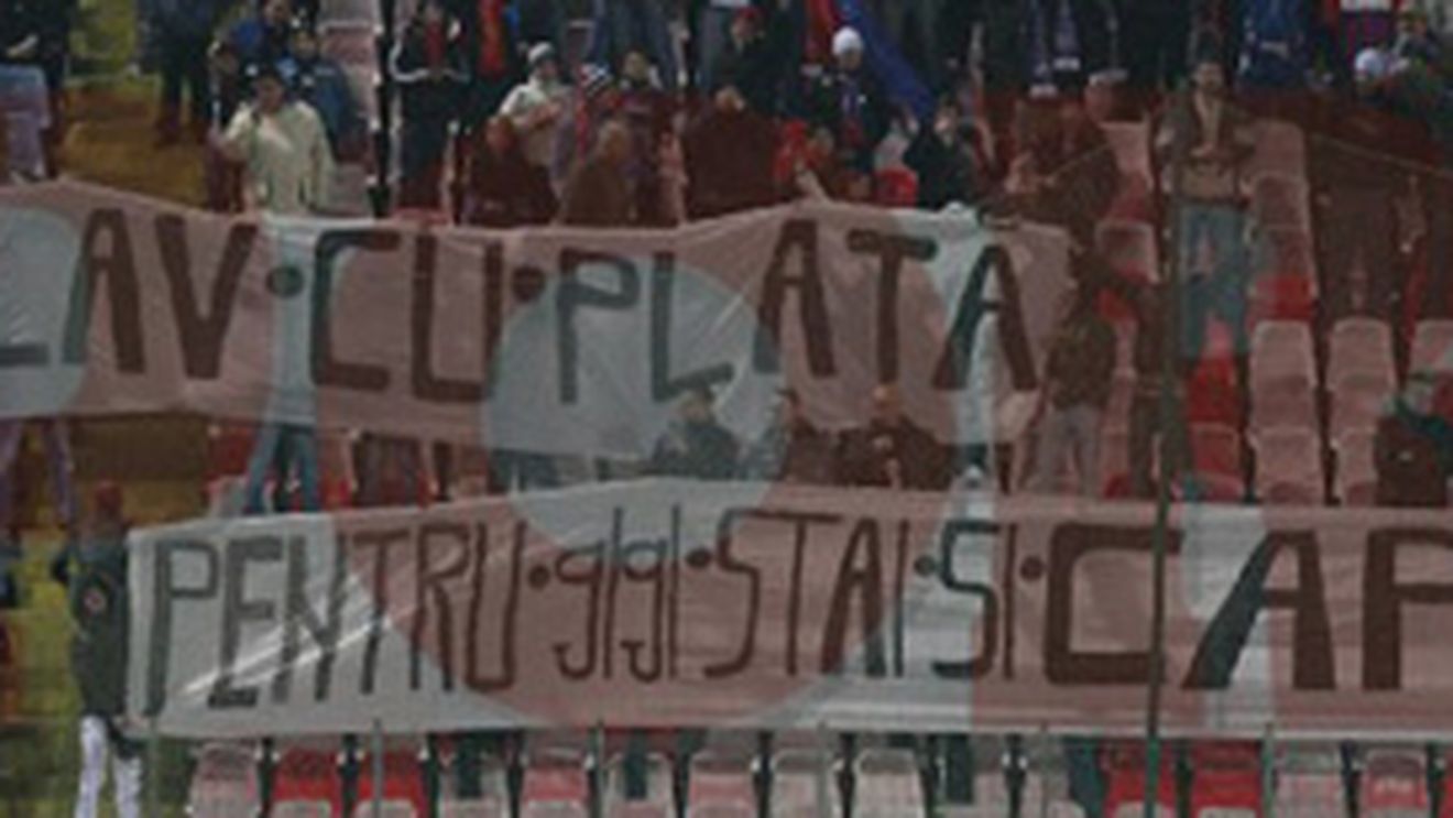 "Argăseală a vrut să interzică bannerele de pe stadion! O să fie o țintă pentru noi"