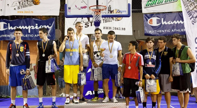 Vânează tricoul de campion. Înscrie-te la Sport Arena Streetball