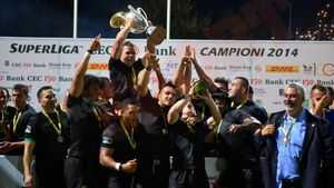 GALERIE FOTO | "Zimbrii", al cincilea titlu național la rugby