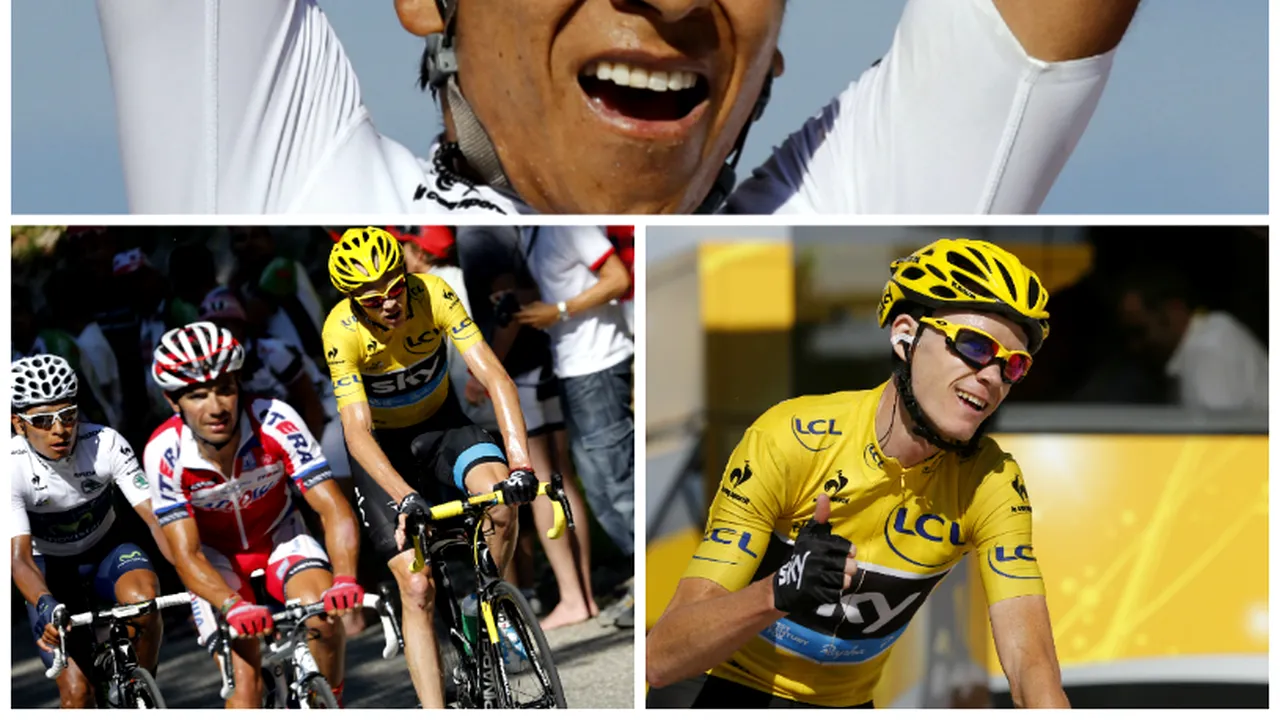 Quintana, suflet de cățărător! Columbianul e marea revelație a primului Tur al Franței câștigat de Froome
