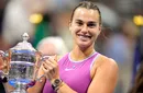 Aryna Sabalenka este „regină” la US Open! Al treilea titlu de Mare Șlem din cariera belarusei