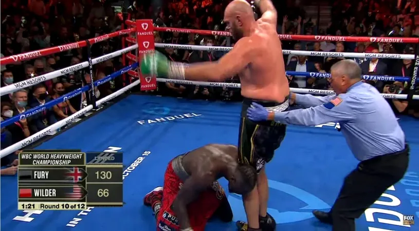 Tyson Fury l-a învins pe Deontay Wilder și rămâne cu centura WBC a greilor! A câștigat zeci de milioane de euro! VIDEO