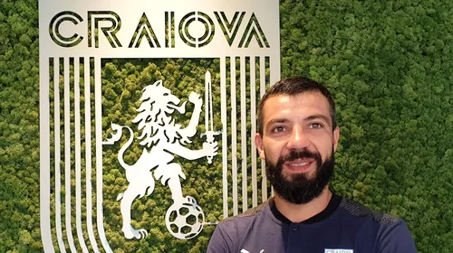 Marius Constantin e jucătorul Universității Craiova! Pe ce perioadă a semnat fundașul central | FOTO