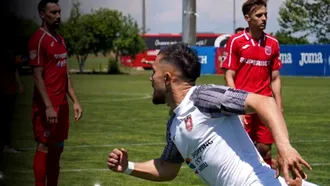 Lucian Buzan, la primul gol pentru CSC Șelimbăr în acest sezon, și de ce importanță! Îi dă echipei sale prima șansă în barajul de evitare a retrogradării: ”A ieșit totul bine!”