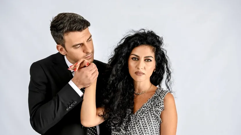Doiniţa Oancea şi Alexandru Ion sunt soţ şi soţie în serialul ”Lia”, de la Antena 1