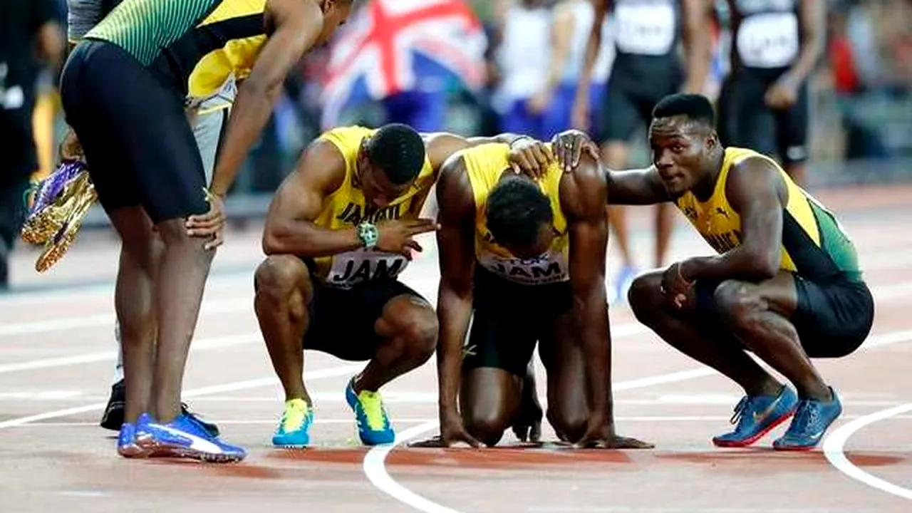 DUREREA ZEULUI | Cronica ultimei curse a lui Usain Bolt. Cursa de câțiva pași. Marea Britanie a luat aurul la 4x100 m