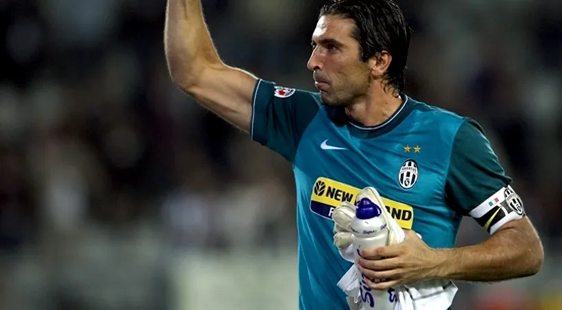 Buffon, operat de hernie de disc, e OUT 4 luni