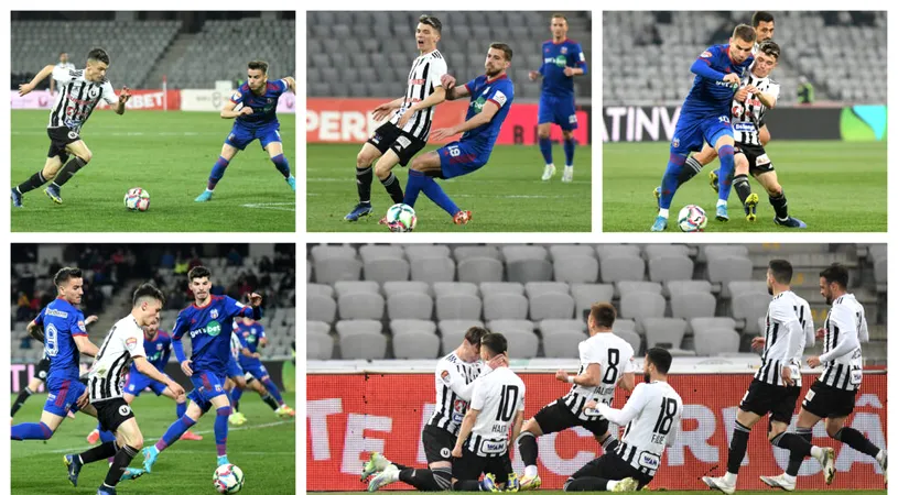 Florian Haită a dus ”U” Cluj la un punct de locul 2 chiar înainte de meciul direct! Mijlocașul, entuziasmant după golul cu Steaua: ”Mă bucur foarte mult”