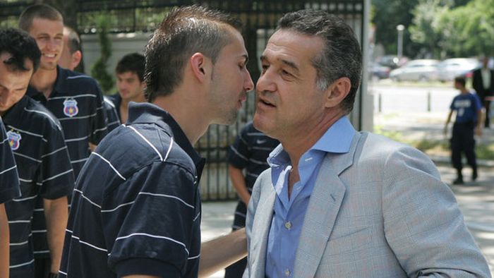 Szekely îi răspunde lui Gigi: **"Aveam contract pe viață cu Steaua înainte de acest gol!"