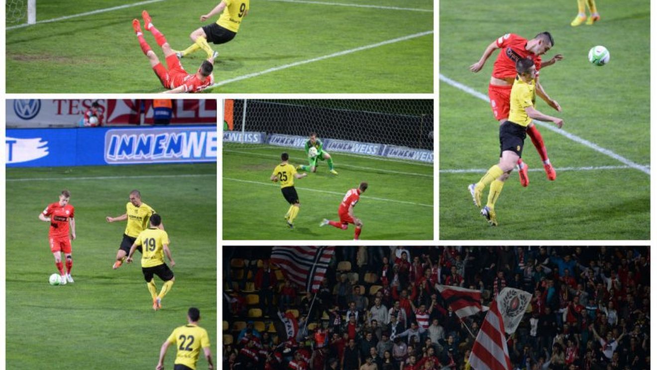 Când unii și-au dorit mai mult victoria. Brașov - Dinamo 2-0. Țălnar și-a învins fosta echipă, "stegarii" respiră aer de Liga 1
