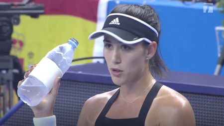 Muguruza a recidivat: încă o ieșire nervoasă la adresa antrenorului. "Nu îmi pasă, dar trebuie să faci ceva diferit". Dialogul dur între cei doi. VIDEO 