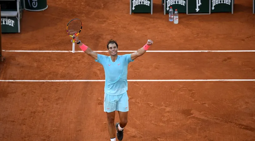 Nadal s-a calificat pentru a 13-a oară în finala de la Roland Garros! Îl poate egala pe Federer la titlurile de Grand Slam câștigate