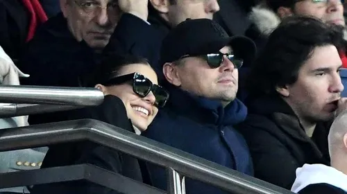 Ea este femeia care l-a cucerit pe Di Caprio. FOTO | Alături de cine a urmărit actorul partida PSG – Liverpool