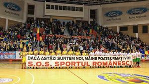 De râsul curcilor! Sala Polivalentă din Arad devine club de noapte de Crăciun. Baschetbalistele de la ICIM privesc neputincioase 