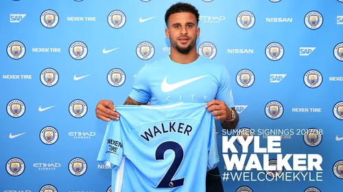 O nouă super lovitură dată de Manchester City pe piața transferurilor. Cât au plătit pentru Kyle Walker