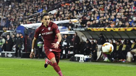 CFR CLUJ – SEVILLA 1-1 | Cristi Manea a debutat în Gruia odată cu primăvara europeană: „Aici mă simt ca acasă, dar nu regret nimic”