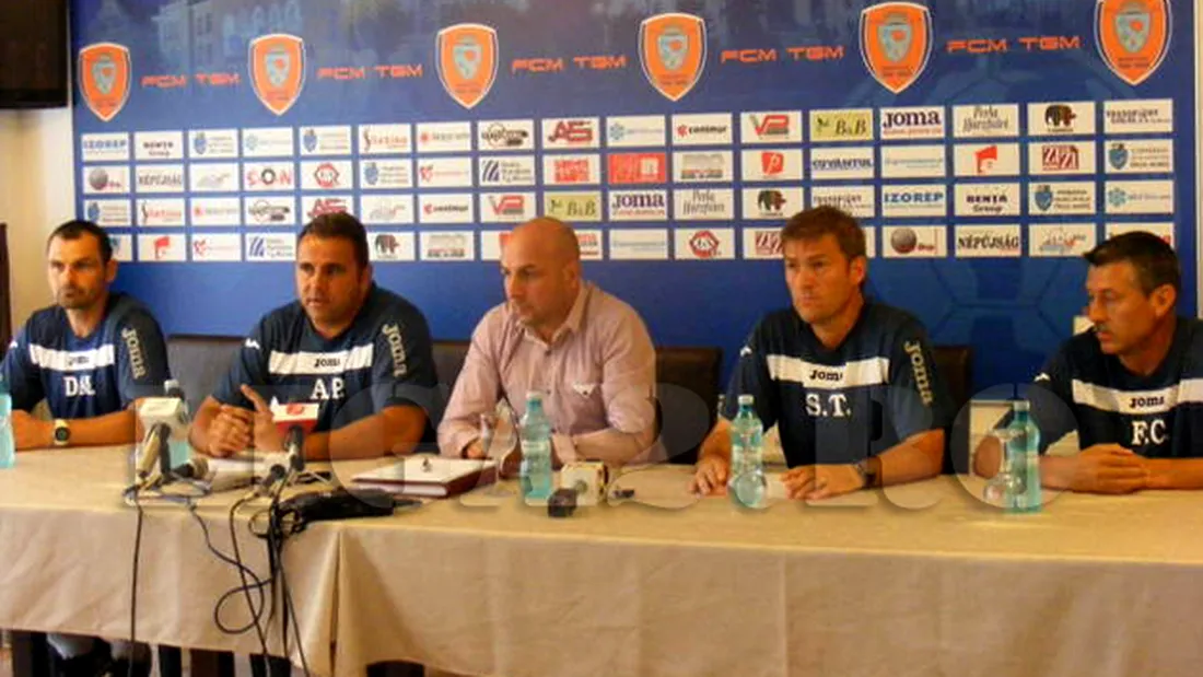 FCM Târgu Mureș și-a prezentat noul staff tehnic!** Pelici: 