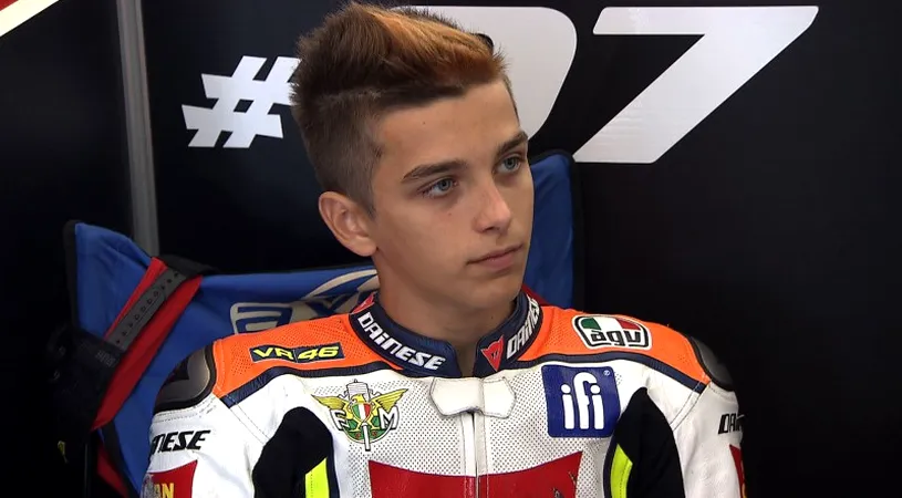 Fratele lui Valentino Rossi, Luca Marini, va concura în Moto2