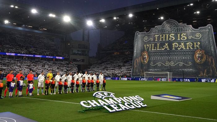 Ce gafă! Au greșit imnul la Aston Villa - PSG. Cum au reacționat jucătorii