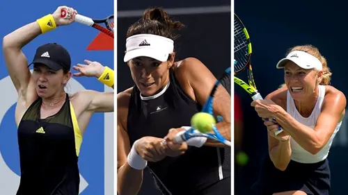Turneul de la Miami, decapitat. Muguruza are aceeași soartă ca Simona Halep și Caroline Wozniacki: ratează o șansă importantă de a schimba ordinea în clasamentul WTA. Reveniri fantastice pentru trei sportive puse pe 'lista moartă'