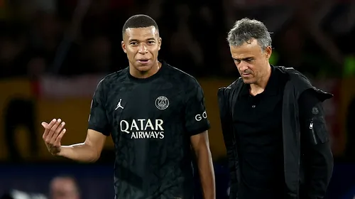 Cutremur la PSG. Ceartă <i class='ep-highlight'>Kylian</i> <i class='ep-highlight'>Mbappe</i> – Luis Enrique