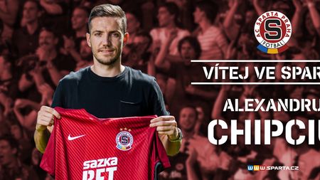 OFICIAL | Chipciu a semnat cu Sparta Praga! "Colonia" română din Cehia se mărește. Detaliile înțelegerii 