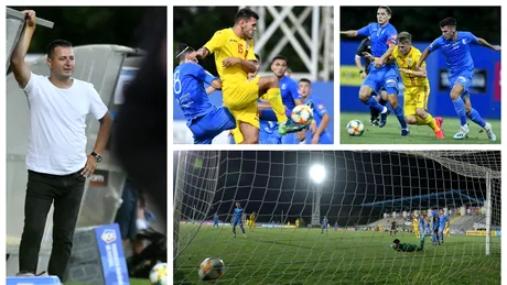 Farul, învinsă la scor drastic de naționala U21 a României, la debutul lui Adrian Mutu ca selecționer. Scuza găsită de ”marinari” | FOTO și VIDEO
