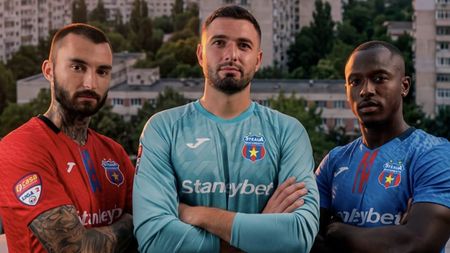Noile tricouri de la Steaua au stârnit furia fanilor: „Stați să vadă Chipciu ce prezentare ați făcut!”