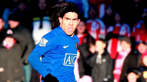 Tevez nu se simte bine pe Old Trafford