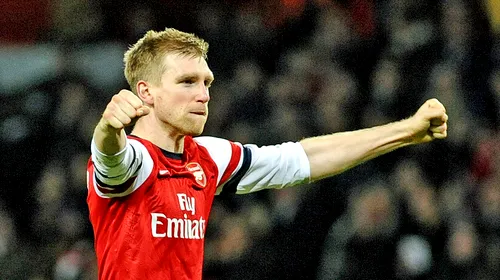 Per Mertesacker și-a prelungit contractul cu Arsenal. FOTO – Modul inedit al germanului de a sărbători