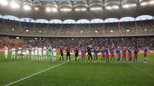 Fotbalistul de la FCSB, despre care Becali a zis că poate juca la Barcelona şi Real Madrid, i-a transmis un mesaj, în direct, patronului campioanei