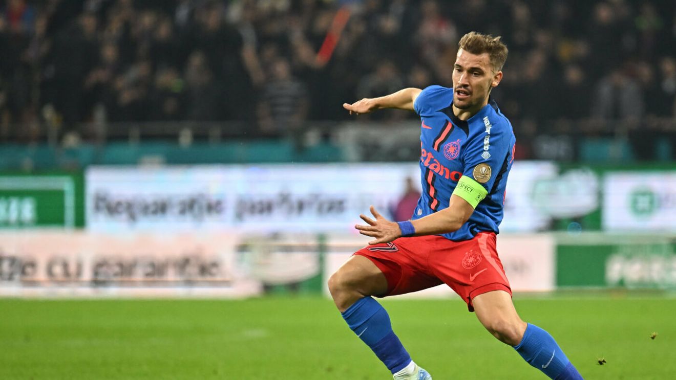 Lovitură devastatoare pentru FCSB! Darius Olaru s-a accidentat în derby-ul cu Dinamo: „Pare ruptură!”