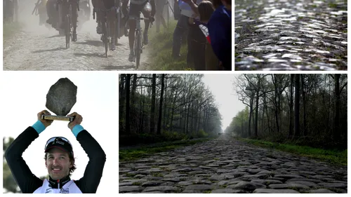 Chin și dramatism pe piatră cubică. Cancellara, marele favorit pentru a patra victorie în Paris-Roubaix. 