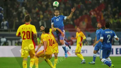 Meciul Grecia - România va fi transmis pe un ecran uriaș, la Arena Națională