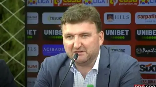 Dorin Șerdean, explicații de ultimă oră în scandalul demiterii de la Dinamo: „E ilegal! Sunt în continuare directorul executiv. Se va lăsa cu plângeri”