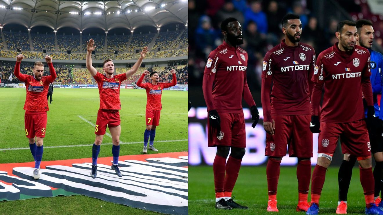 Duelul milioanelor! Cât costă cei mai scumpi jucători de la CFR Cluj și FCSB