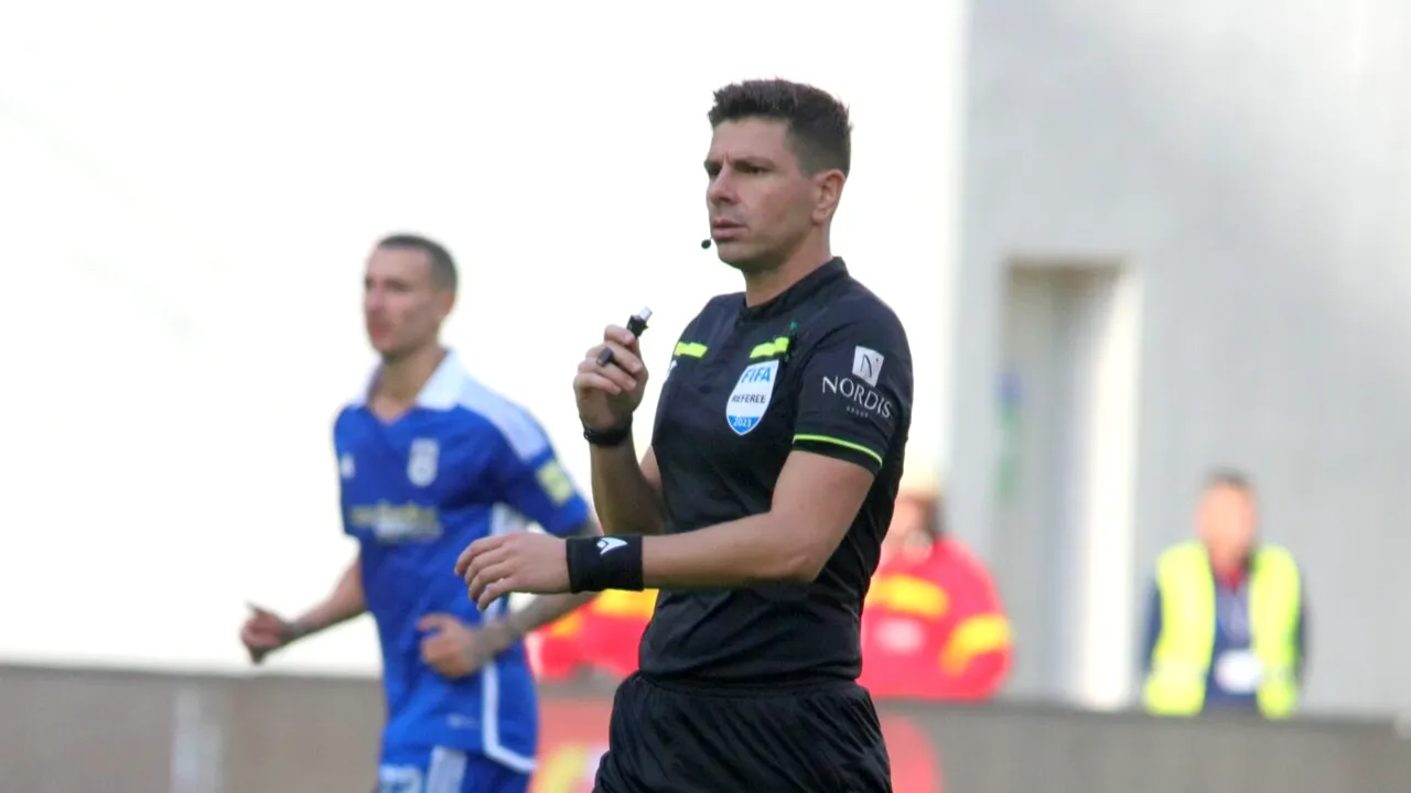 Adrian Mititelu Jr. a făcut scandal după FC U Craiova - UTA Arad! I-a înjurat și i-a amenințat pe arbitri