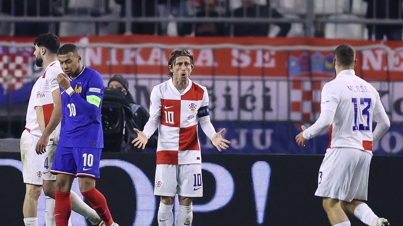 Modric, reacție categorică după conflictul pe care l-a avut cu Mbappe în Croația - Franța 2-0