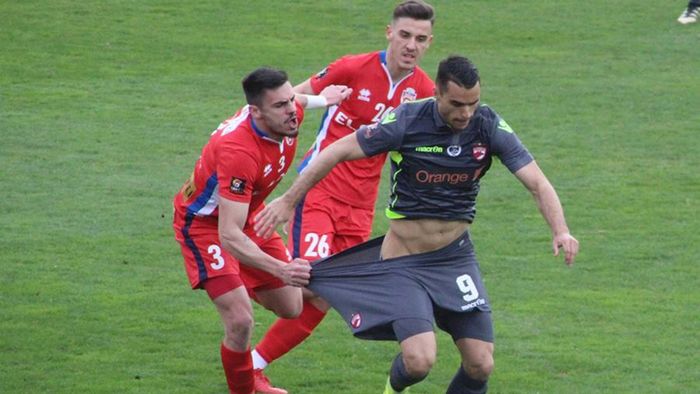 Moldoveanu a salvat-o pe Dinamo în derby-ul din play-out, cu FC Botoșani. "Câinii" au câștigat cu 1-0 și și-au consolidat poziția de lider