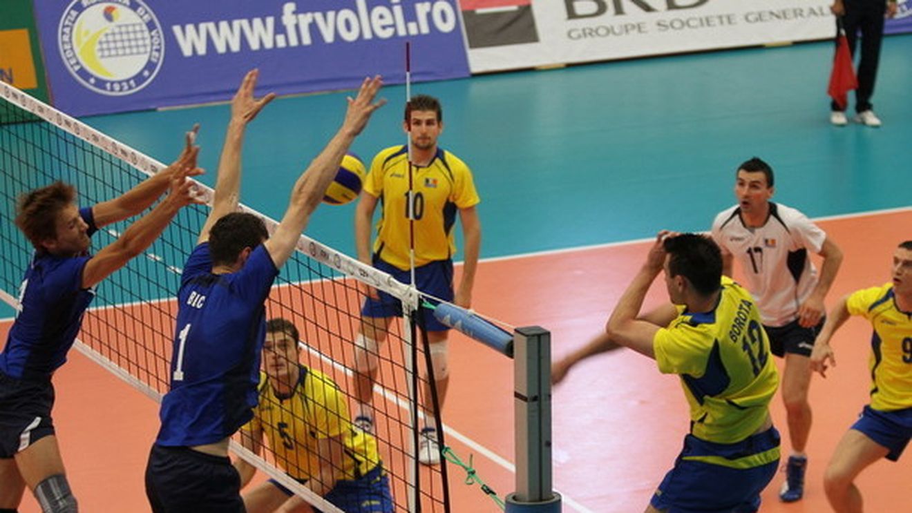 Grecia - România, scor 3-0, în primul meci din grupa B a Ligii Europene de volei masculin