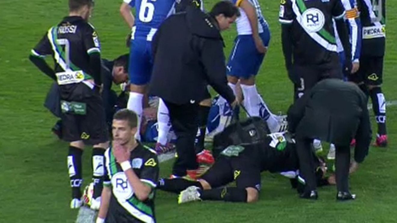 Florin Andone, la un pas de tragedie cu Espanyol. Toți au înmărmurit când l-au văzut inert